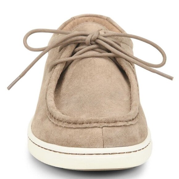 NEW BORN Canning Lace Up Moc Toe Casual Shoes Taupe Suede Leather Men\'s Size 9 main image 2
